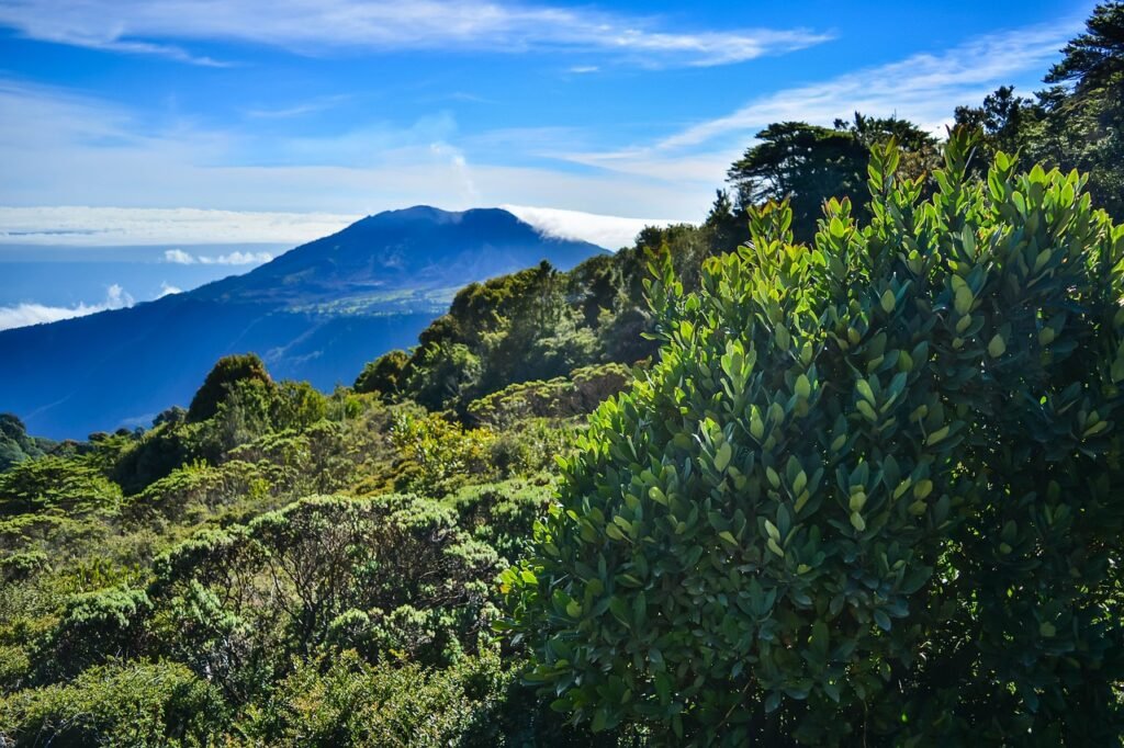 costa rica, volcano, mountain