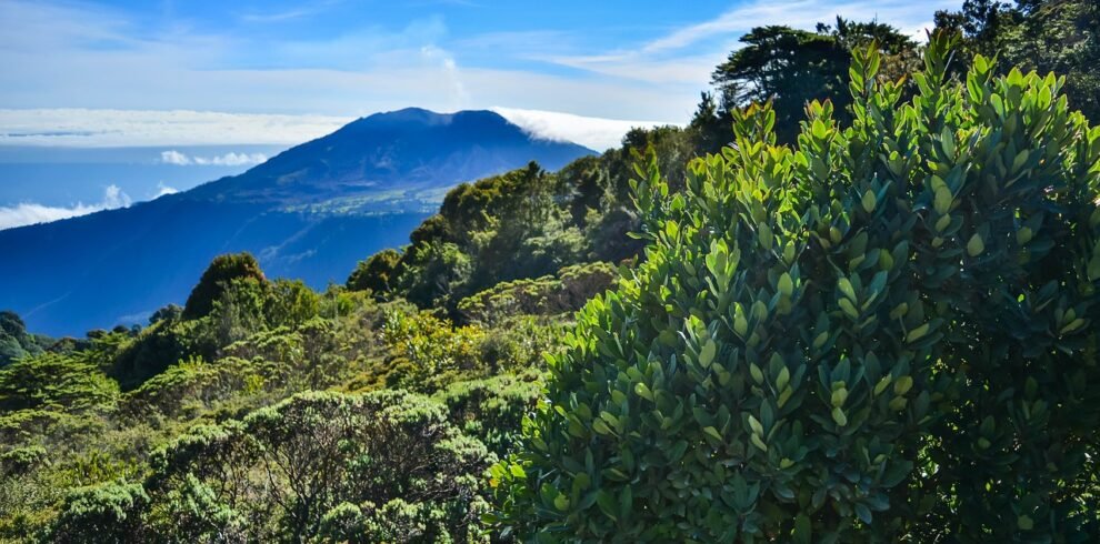 costa rica, volcano, mountain